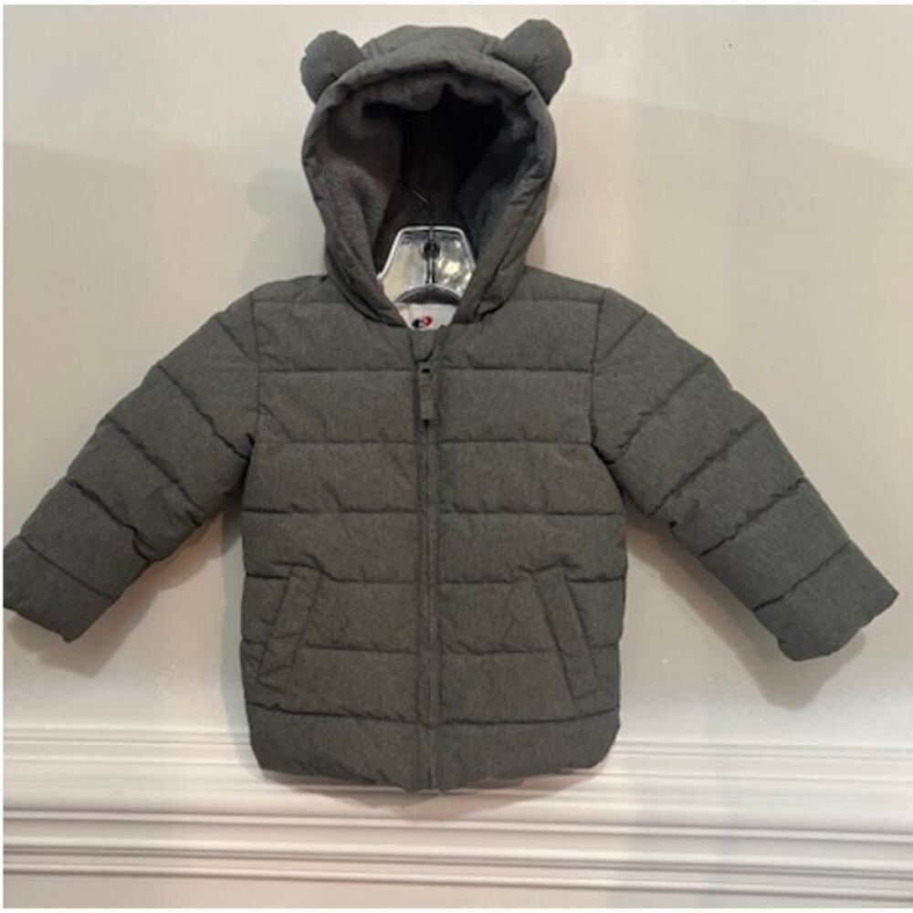 Rokka & Rolla Baby Toddler Puffer Jacket Fleece Lined Winter Coat 18 - 24 Months